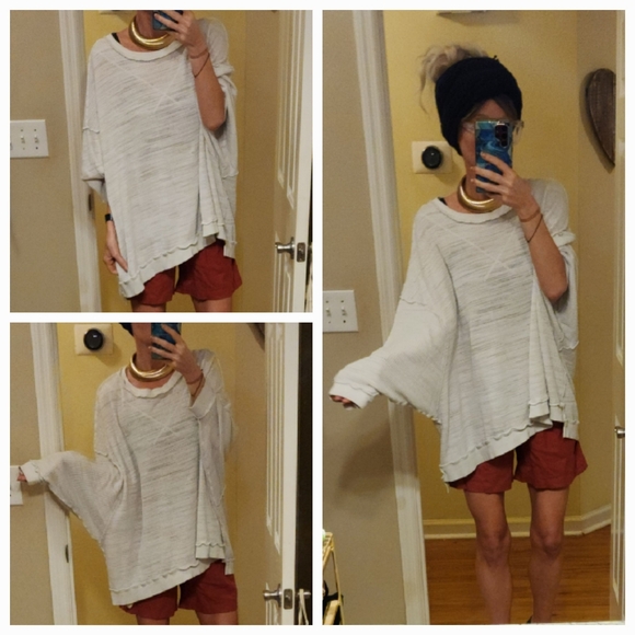 NFS Flowy Oversized Free People Batwing Thermal